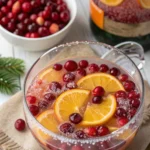 Cranberry Orange Prosecco Punch