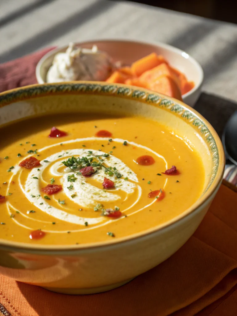 Creamy Butternut Squash Soup for Chilly Evenings