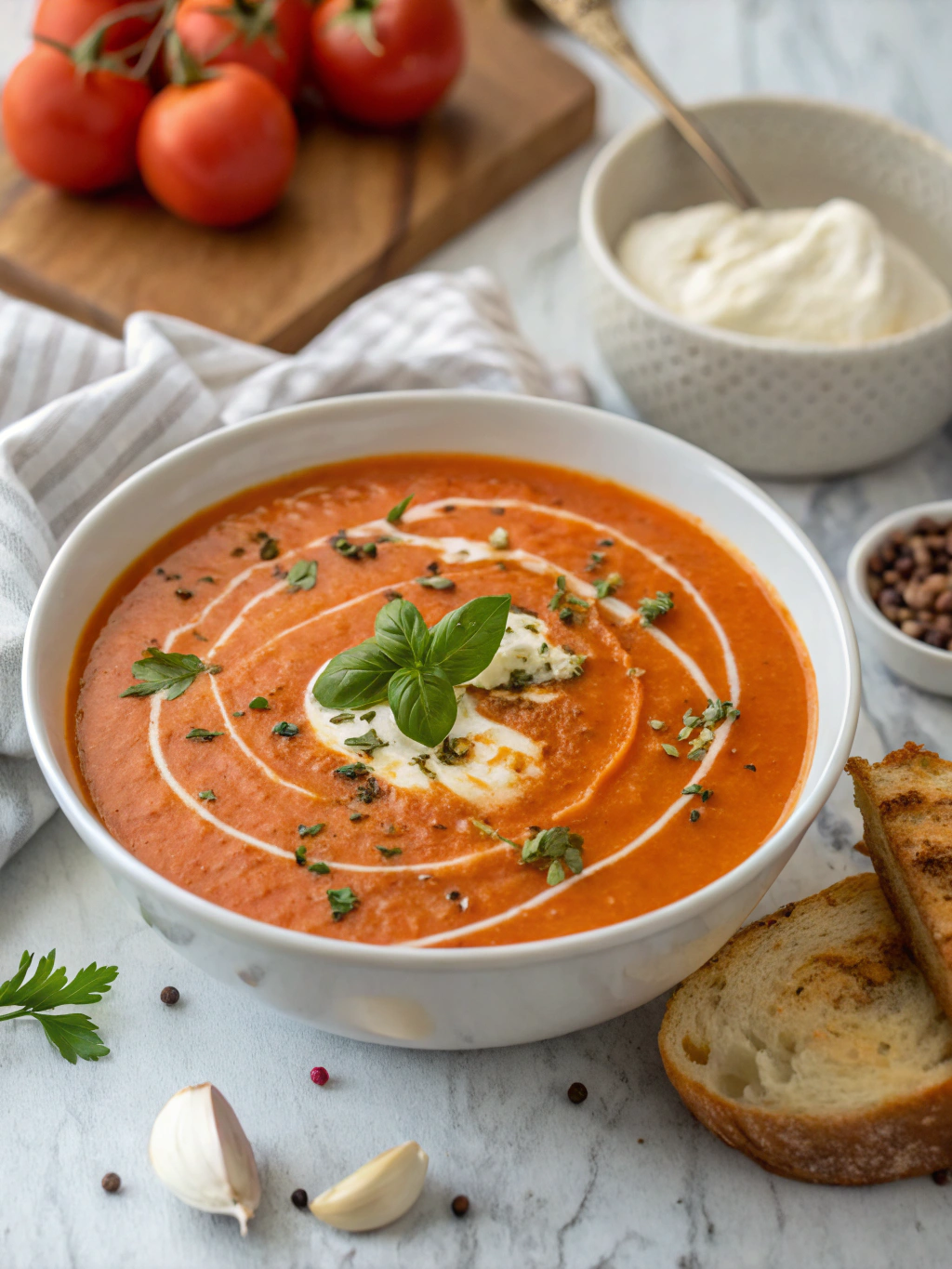 5 Best Tips for Making Creamy Roasted Garlic Tomato Soup 3 Creamy Roasted Garlic Tomato Soup