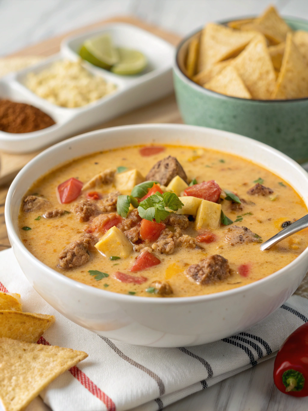 Creamy Taco Soup