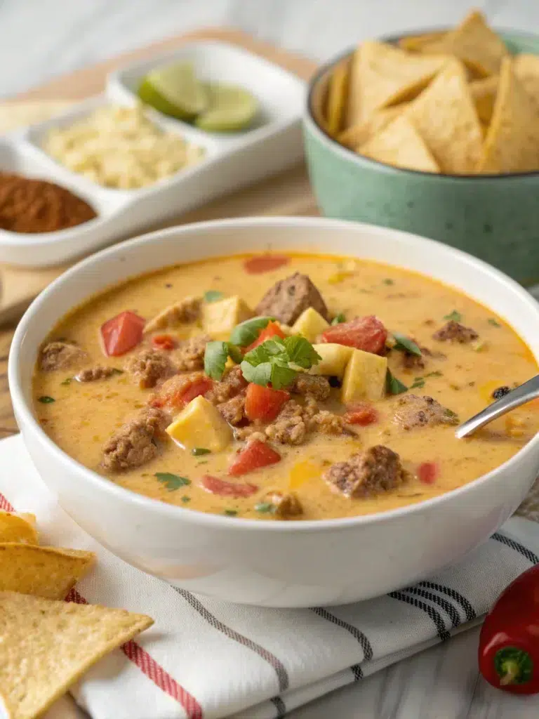Creamy Taco Soup