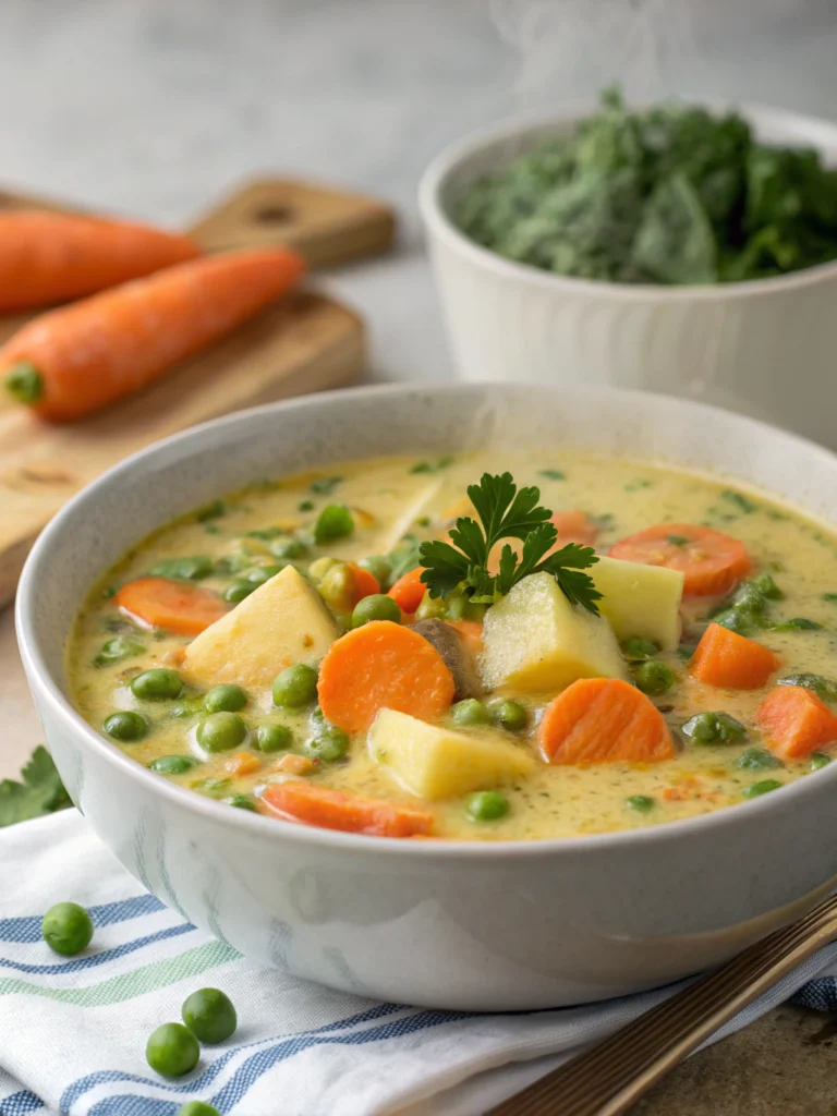 Creamy Vegetable Soup Recipe