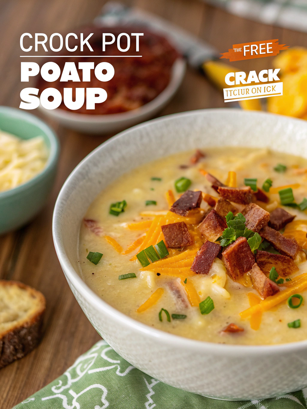 Crock Pot Crack Potato Soup