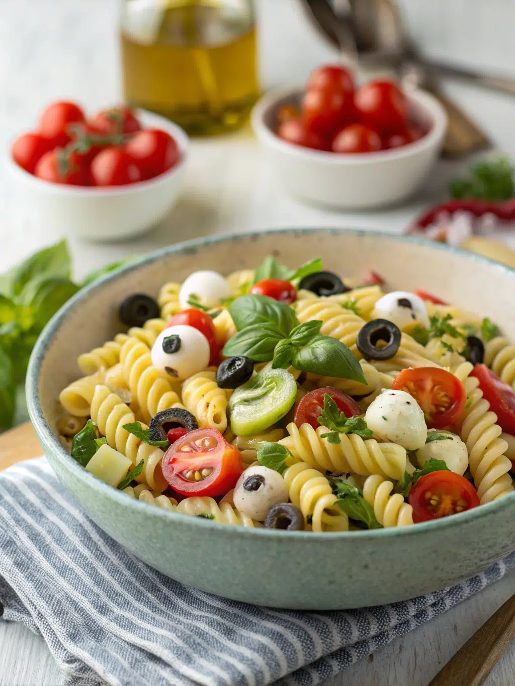 Easy Eyeball Pasta Salad: 5 Creepy-Cute Tips for Halloween Fun! 3 Easy Eyeball Pasta Salad: 5 Creepy-Cute Tips for Halloween Fun!