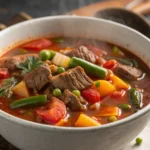Easy Homemade Beef and Vegetable Soup