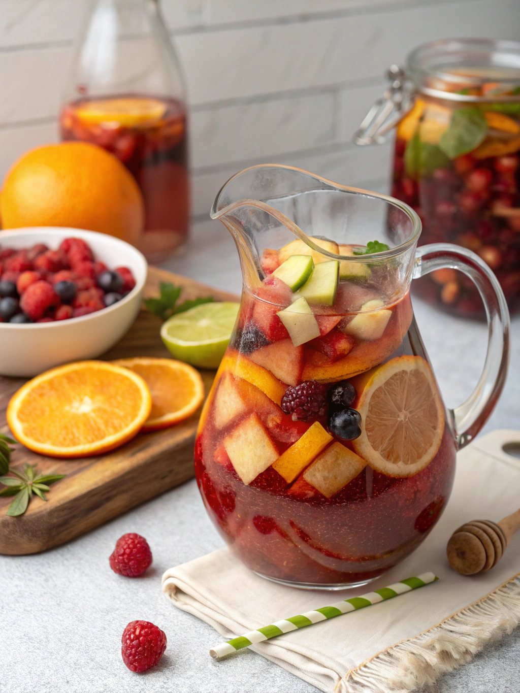 Easy Italian Sangria with 6 Ingredients: Your Go-To Summer Drink!