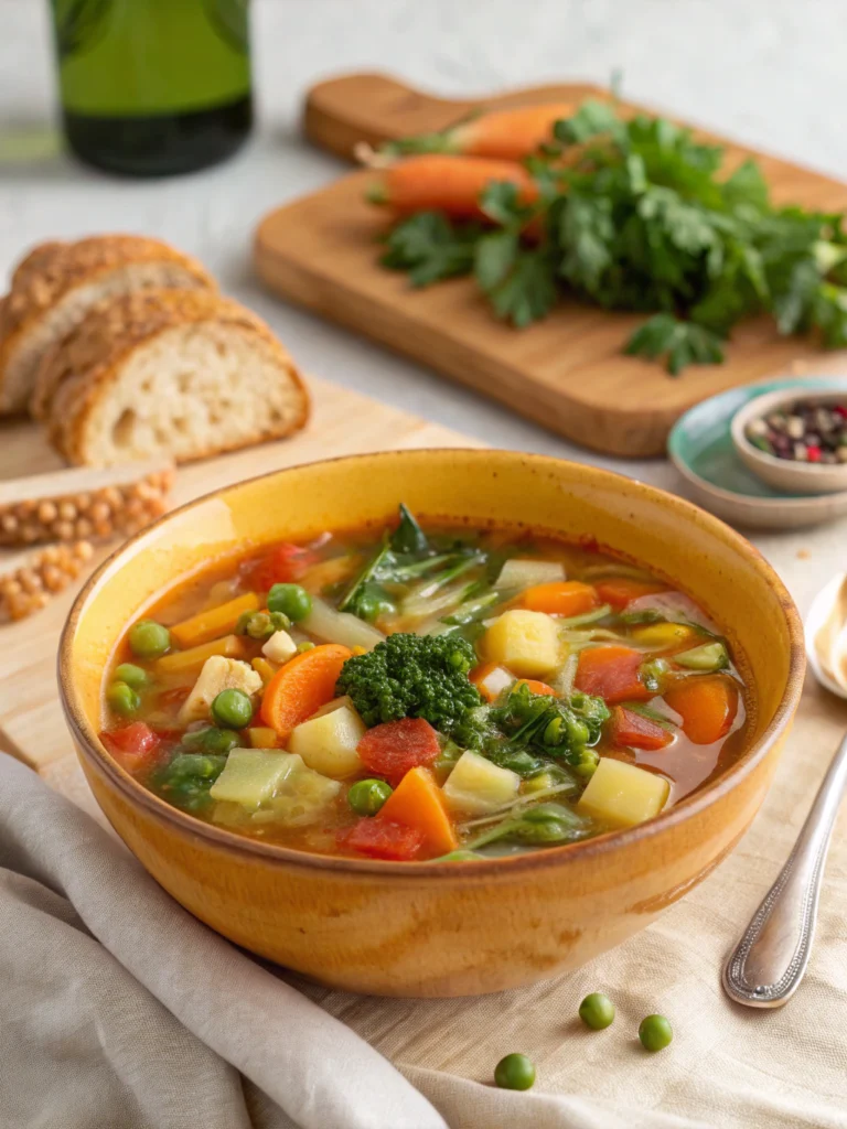 Easy-Peasy Vegetable Soup Recipe