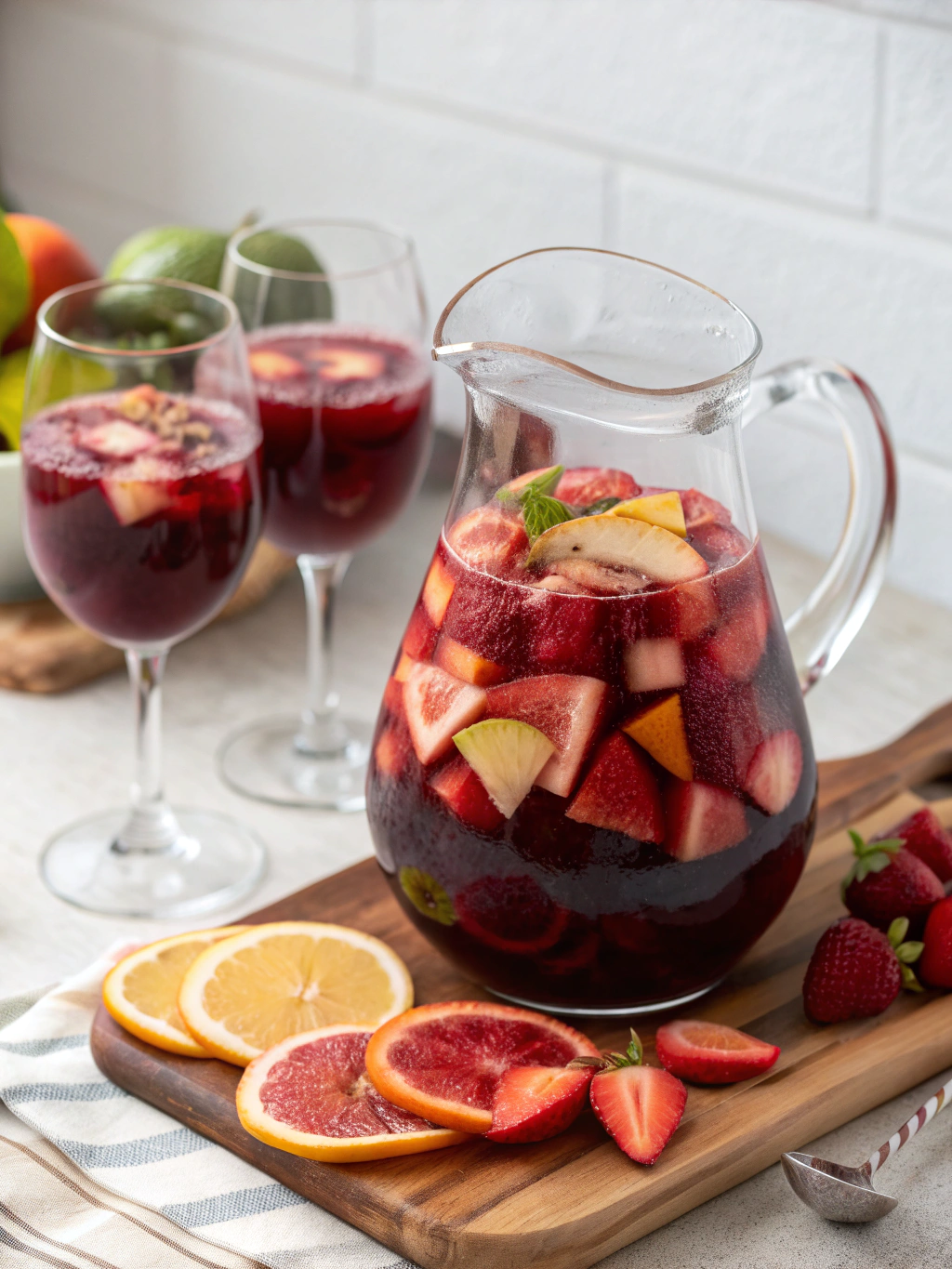Easy Red Sangria Recipe 5 Steps to a Perfect Party Punch recipe inspire
