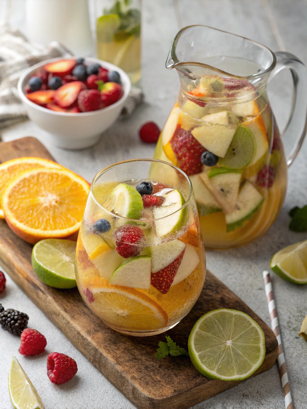 Easy White Sangria