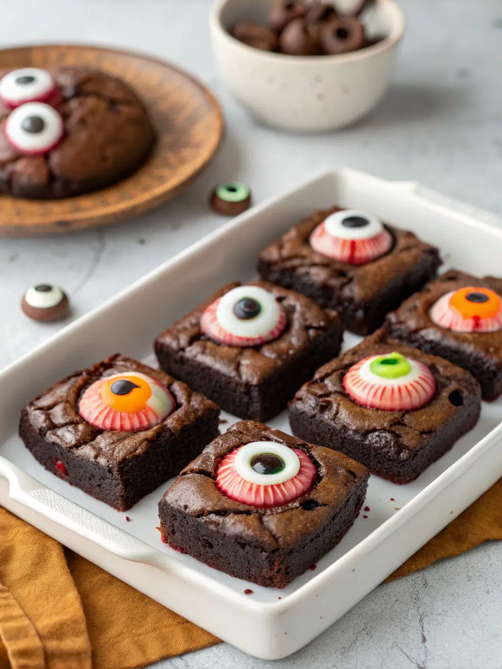 Eyeball Brownies