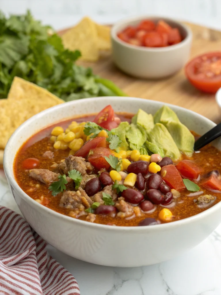 Flavorful Taco Soup Recipe