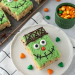 Frankenstein Rice Krispie Treats