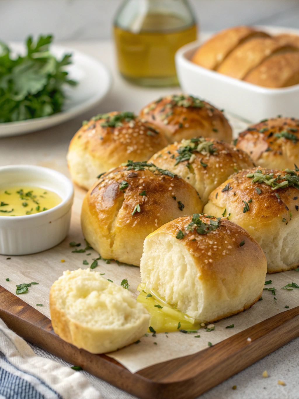 Garlic Butter Bread Rolls