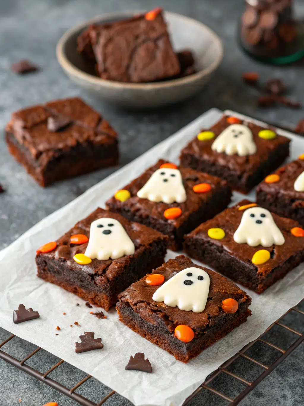 Ghost Brownies