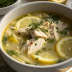 Greek Lemon Chicken Soup