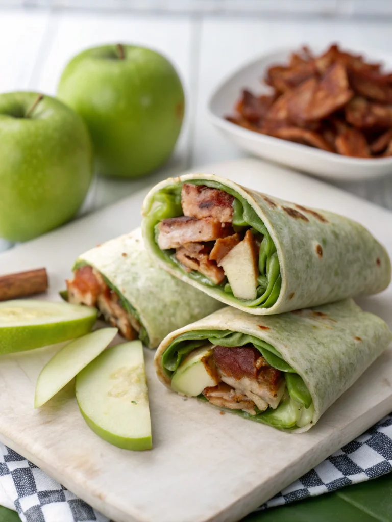 Green Apple Bacon Wrap