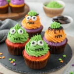 Halloween Cupcakes (Monster Cupcakes)