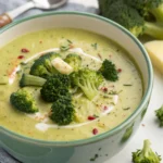 Healthy Easy Creamy Broccoli Potato Soup