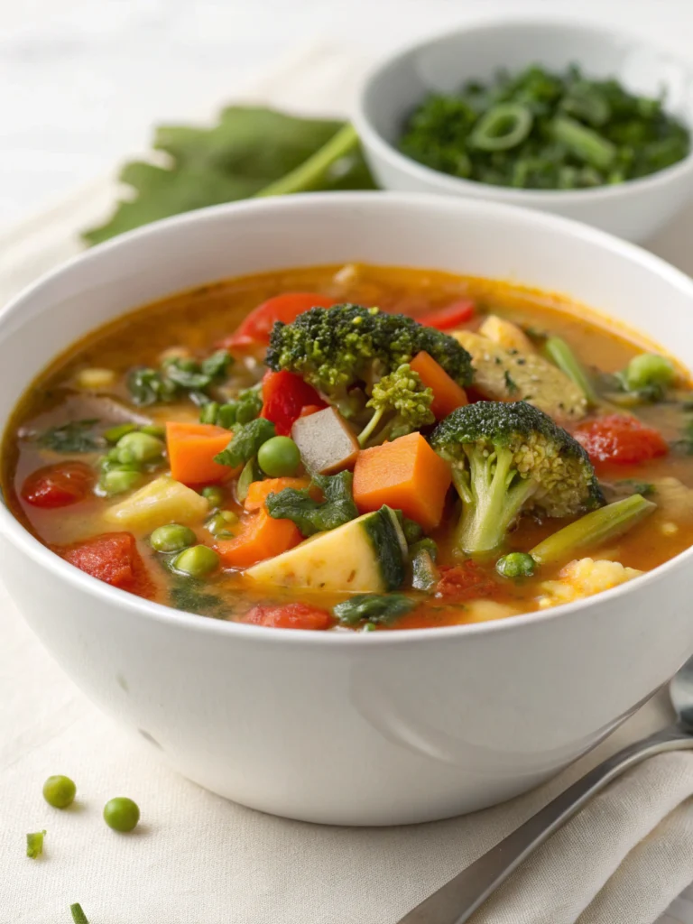 High-Protein Vegetable Soup