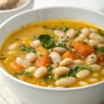High Protein White Bean Soup
