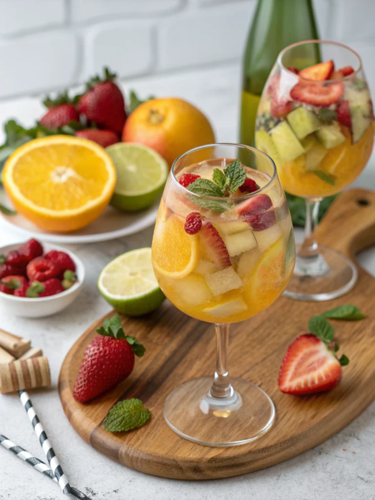 How to Make White Sangria
