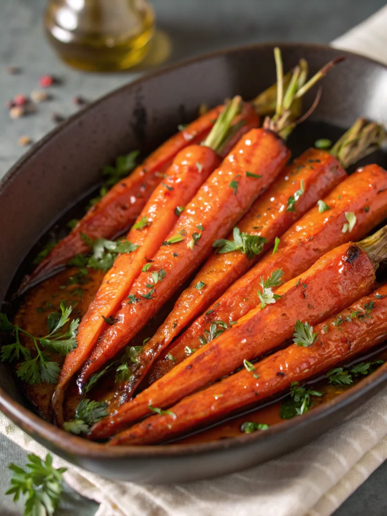 Maple-Glazed Roasted Carrots