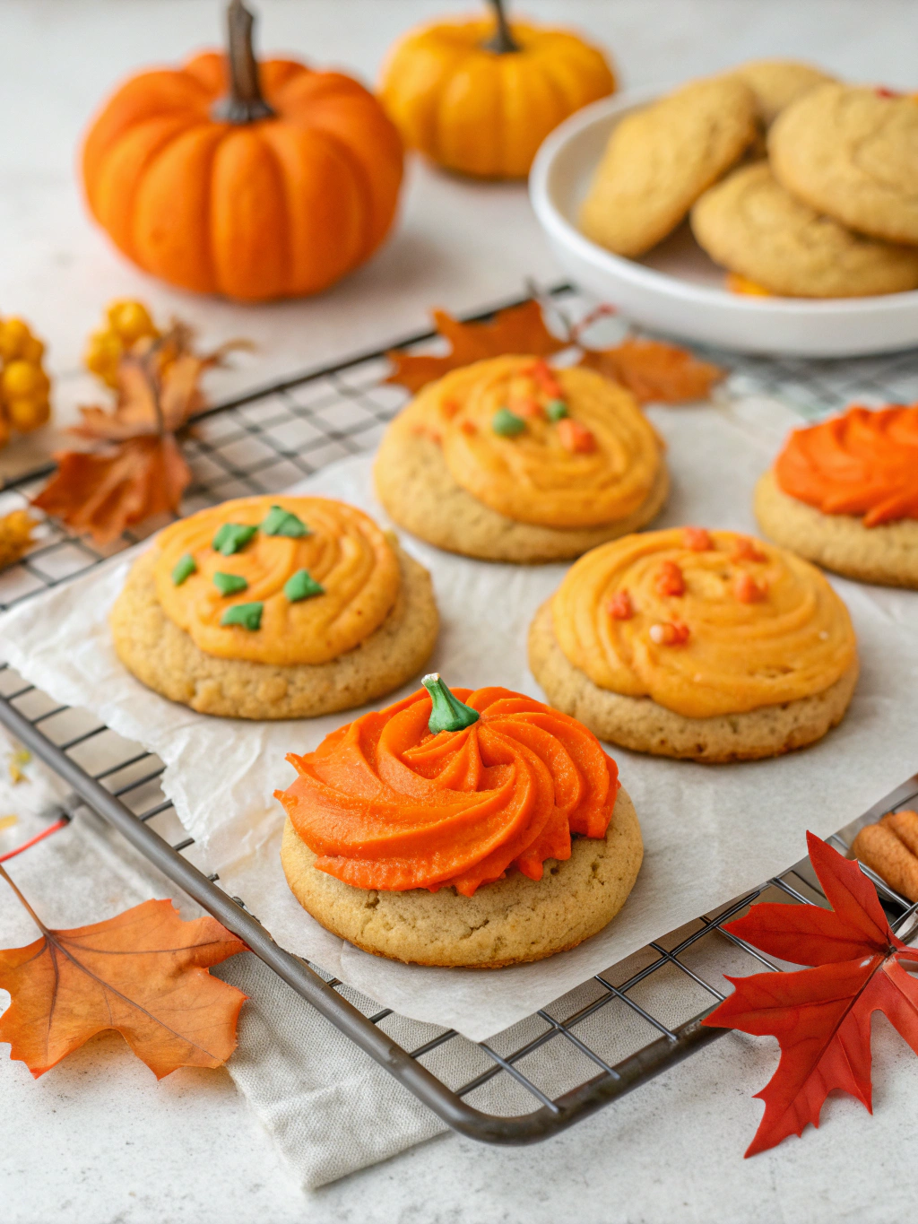 Maple Pumpkin Cookies