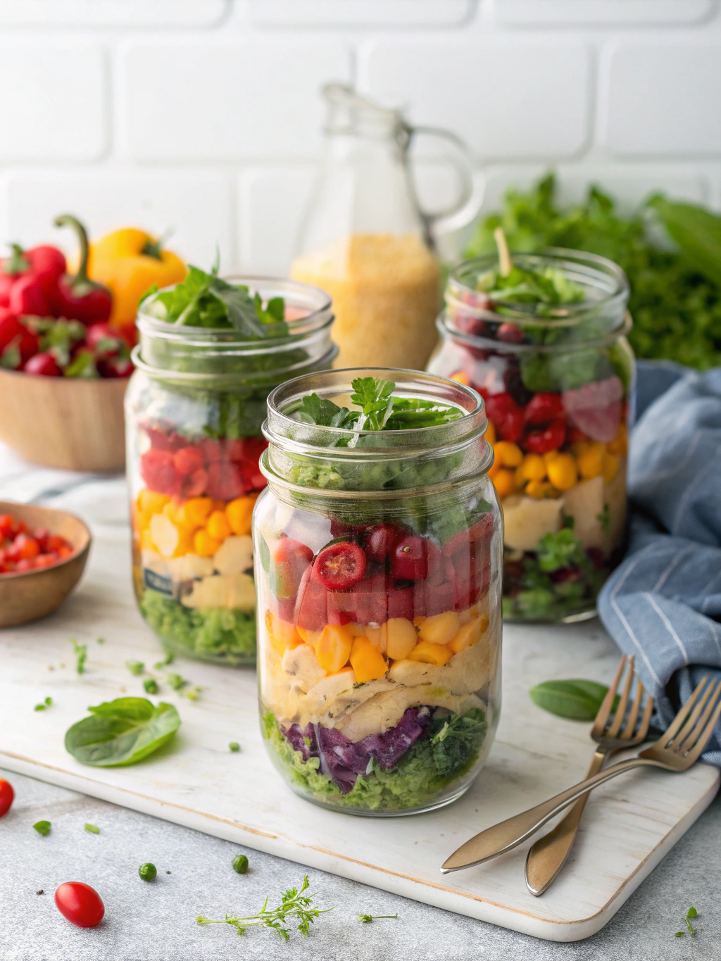 Mason Jar Salads