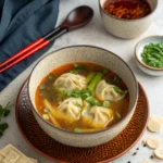 Miso Dumpling Soup