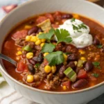 Mouthwatering Slow Cooker Taco Soup