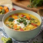 One-Pot Creamy Vegetable Soup