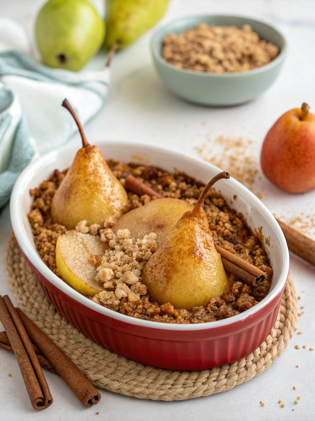 Delicious Pear Crisp