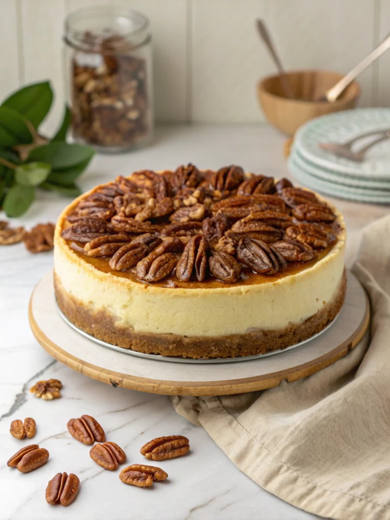 Pecan Pie Cheesecake