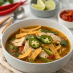Poblano Chicken Tortilla Soup