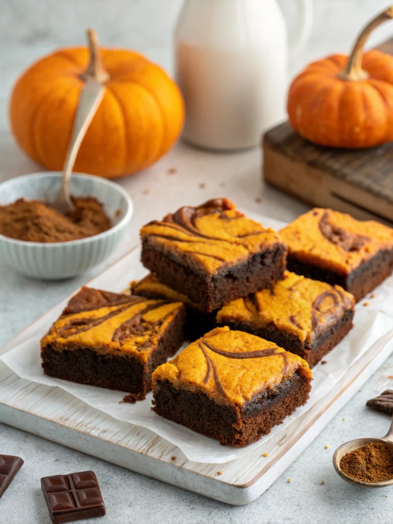 Pumpkin Brownies