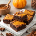 Pumpkin Spice Brownies