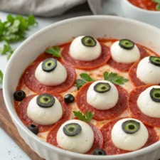 Salami Mozzarella Eyeballs Recipe: 5 Spooky Appetizers for Halloween!