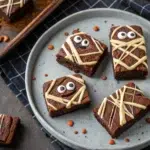 Spooky Mummy Brownies