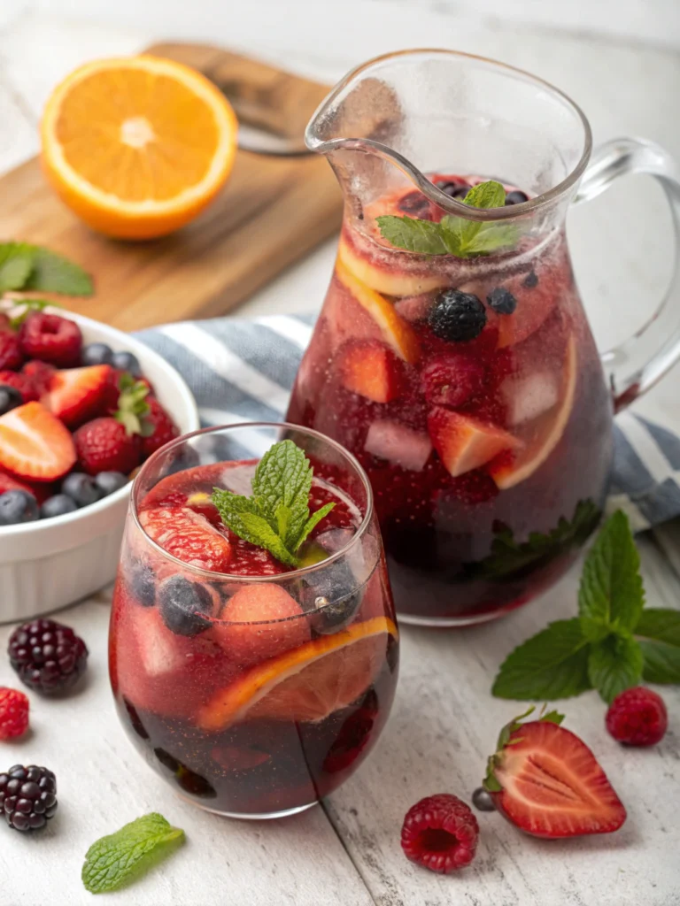 Summer Berry Sangria
