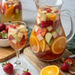 Summer Fruit Sangria (Easy White Wine Recipe)