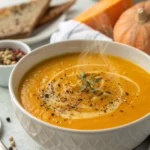 Sweet Potato Squash Soup with Spice