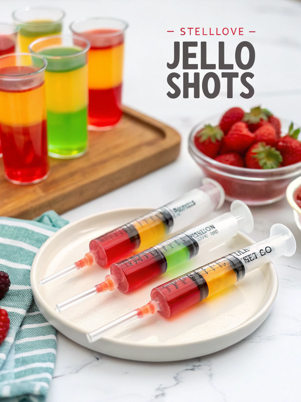 Syringe Jello Shots