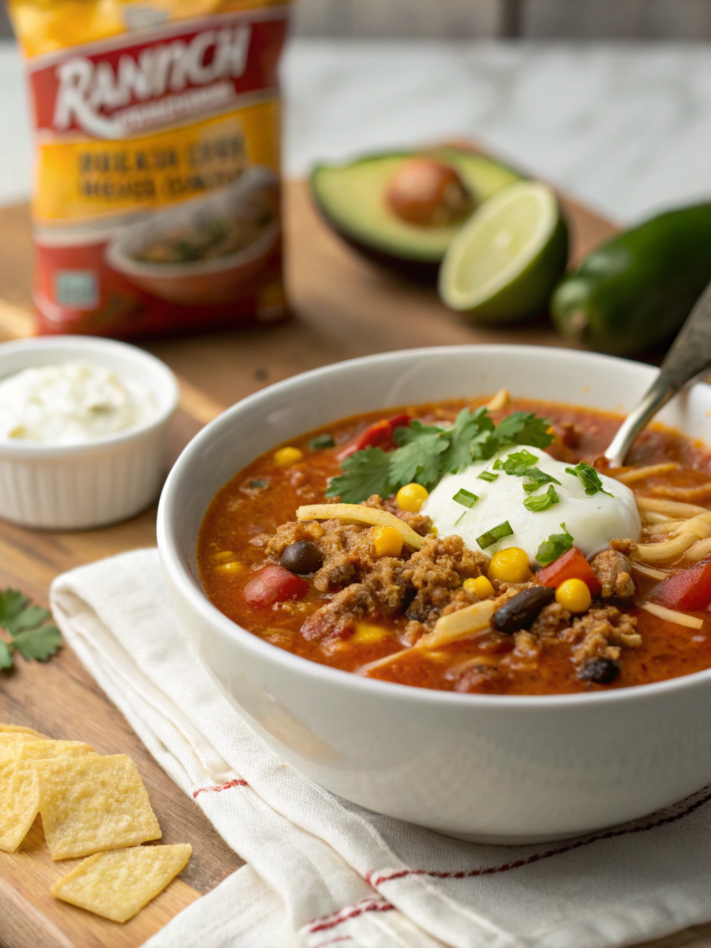 Taco Soup With Ranch Packet