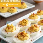 Thanksgiving Appetizer Deviled Eggs