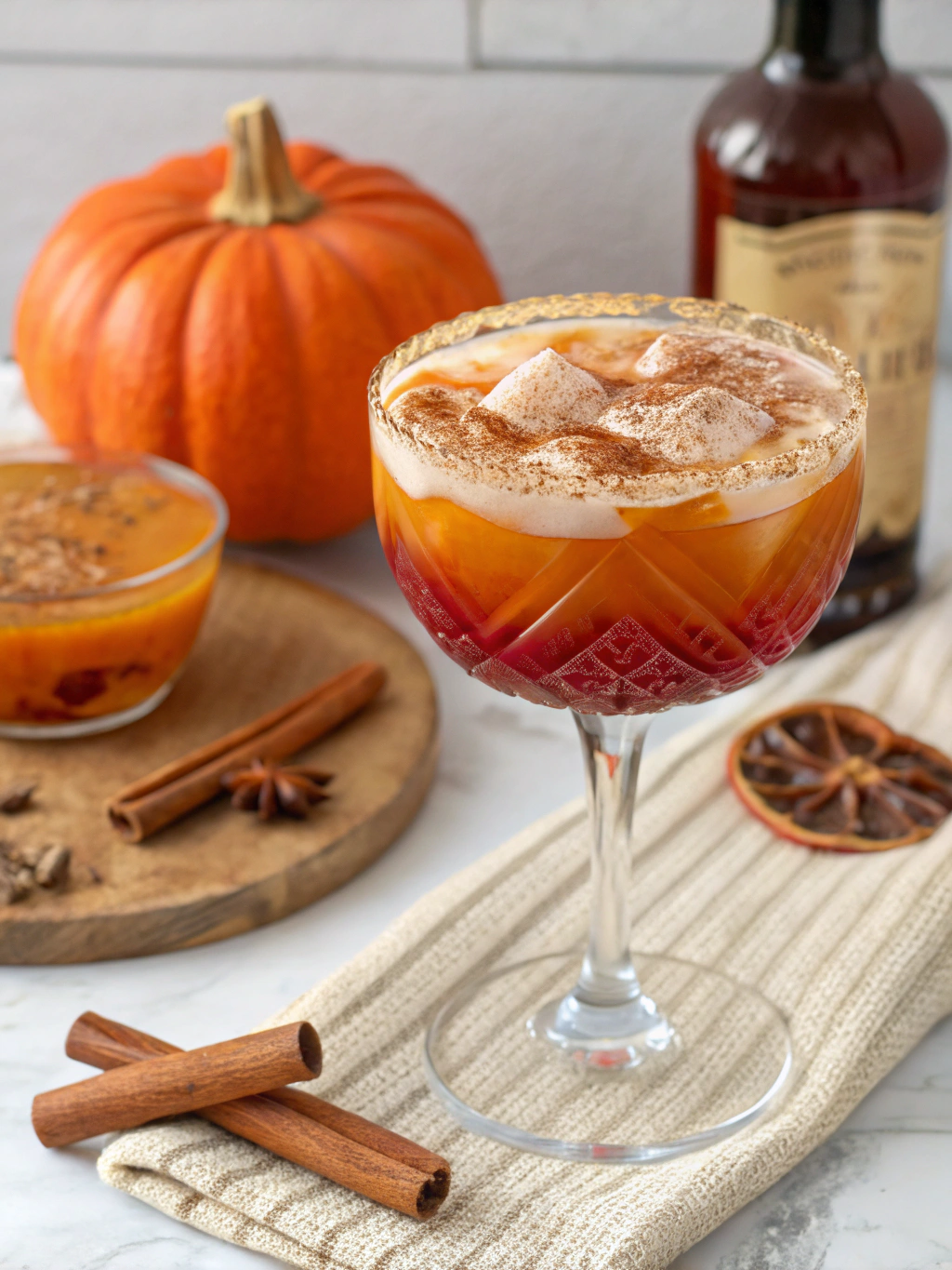 How to Mix Up the Perfect Thanksgiving Cocktails (Pumpkin Spice White Russian)