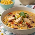The Best Creamy Chicken Tortilla Soup