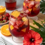 Tropical Hibiscus Sangria