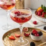 Vampire's Kiss Champagne Cocktail