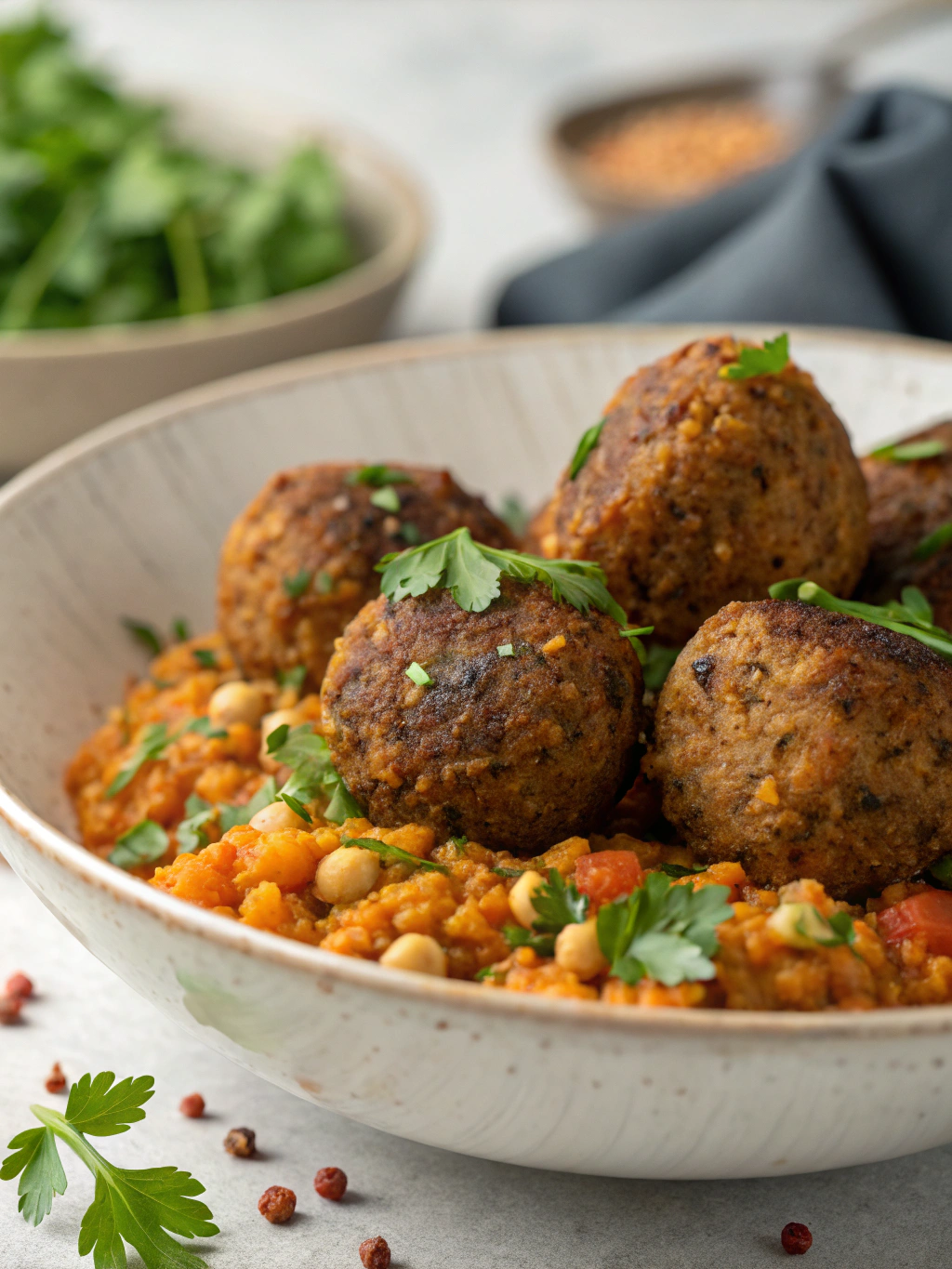 Vegan Lentil Meatballs