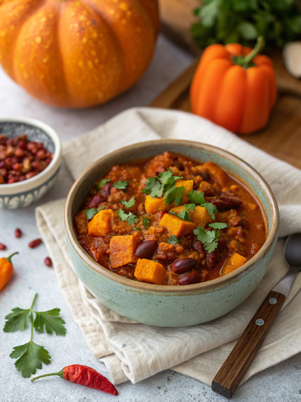 Vegan Pumpkin Chili